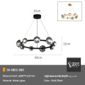 Nordic Ceiling Lights Multi Head Glass Led Chandelier Supplier